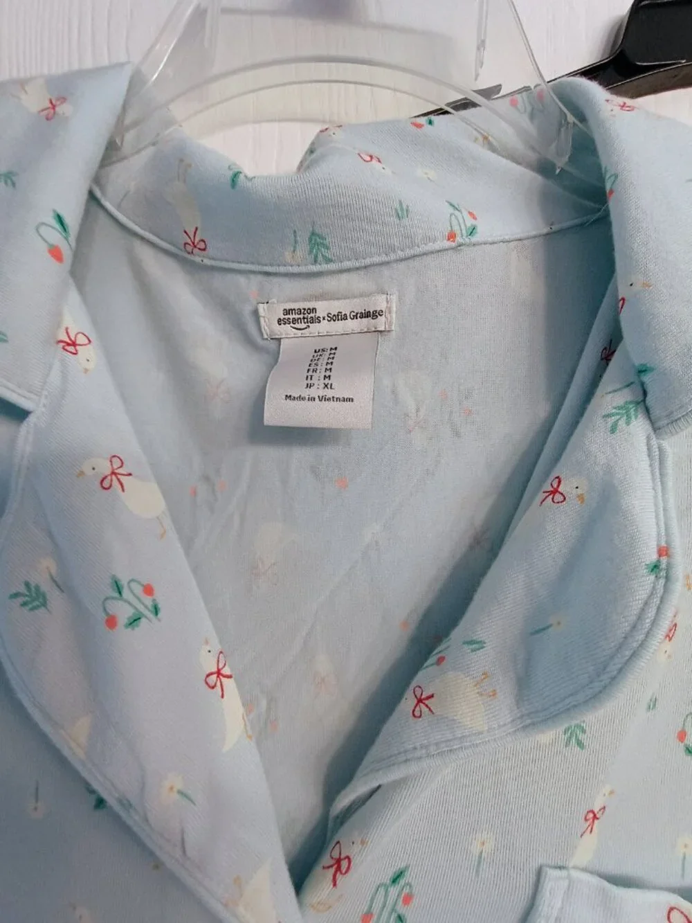 Pajamas, soft pajamas, long sleeve pajama comfortable sleepwear. - Picture 5 of 8